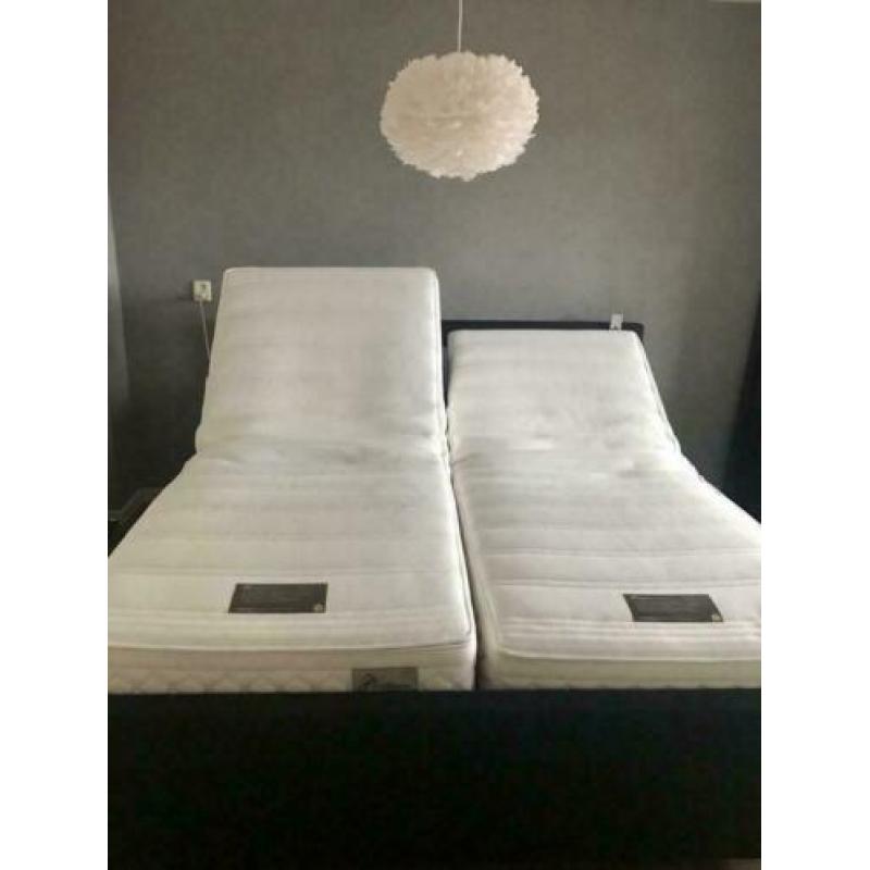 ELEKTR. VERSTELB. NORMA TIMELESS BOXSPRING met NWE MATRASSEN