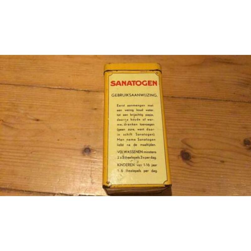 Sanatogen blikje AW & Co. Het zenuwsterkend voedsel