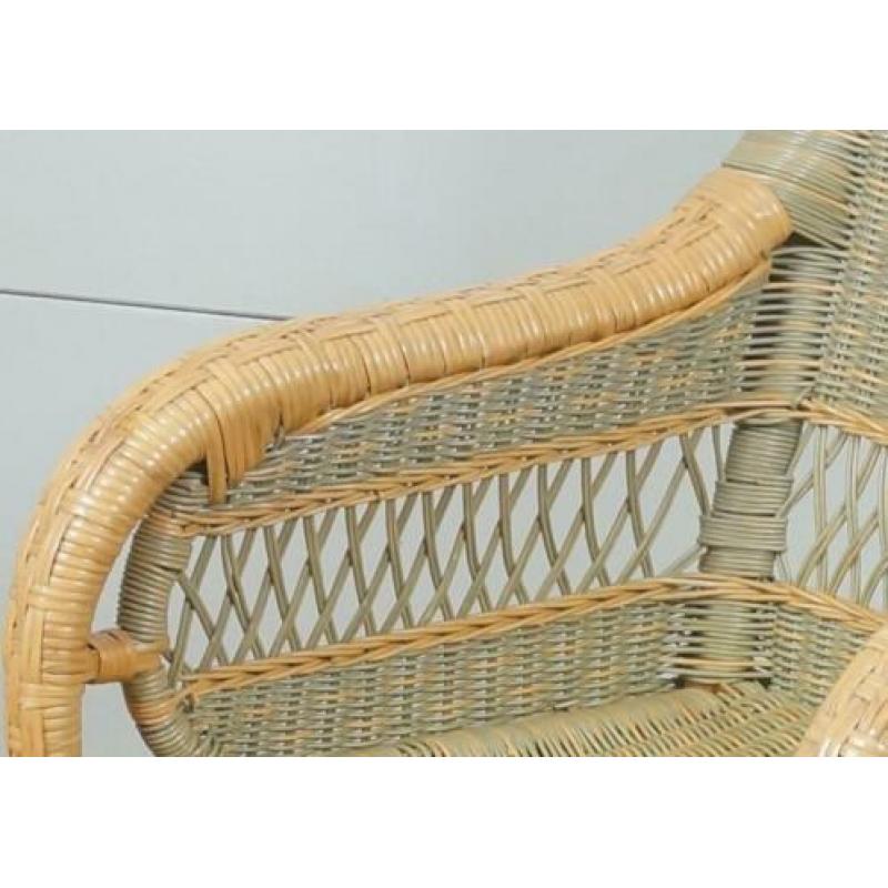 Rieten Stoel Super Mooie en Comfortabele Rotan Fauteuil