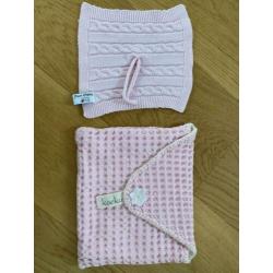 Baby’s Only en Koeka wieg/kinderwagen dekentjes.