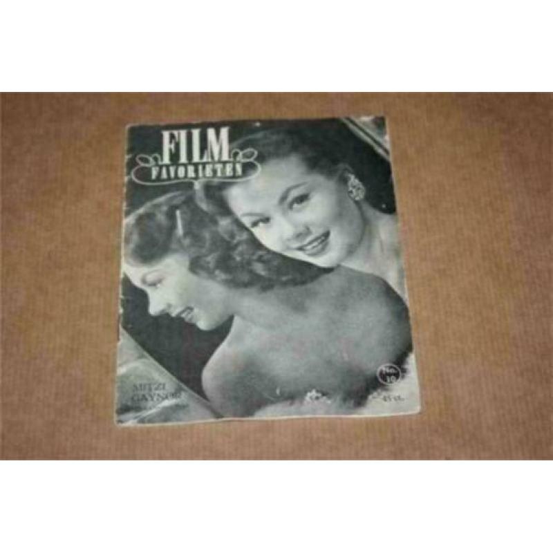 Zeldzaam magazine Film Favorieten No. 10 ca 1950!!