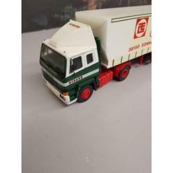 Te koop Leyland 4x2 uitv. M.Giraud met tautliner 1/50 Smith