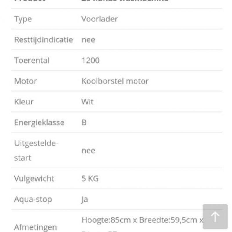 Wasmachine zanussi lion 1200