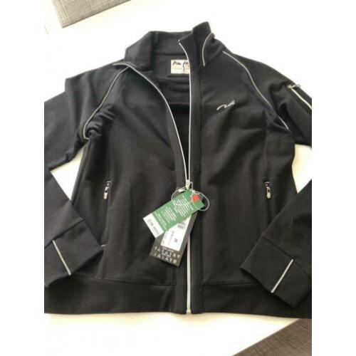 Golf vestje. Zwart maat M, pin high. Niet gedragen,dames jas