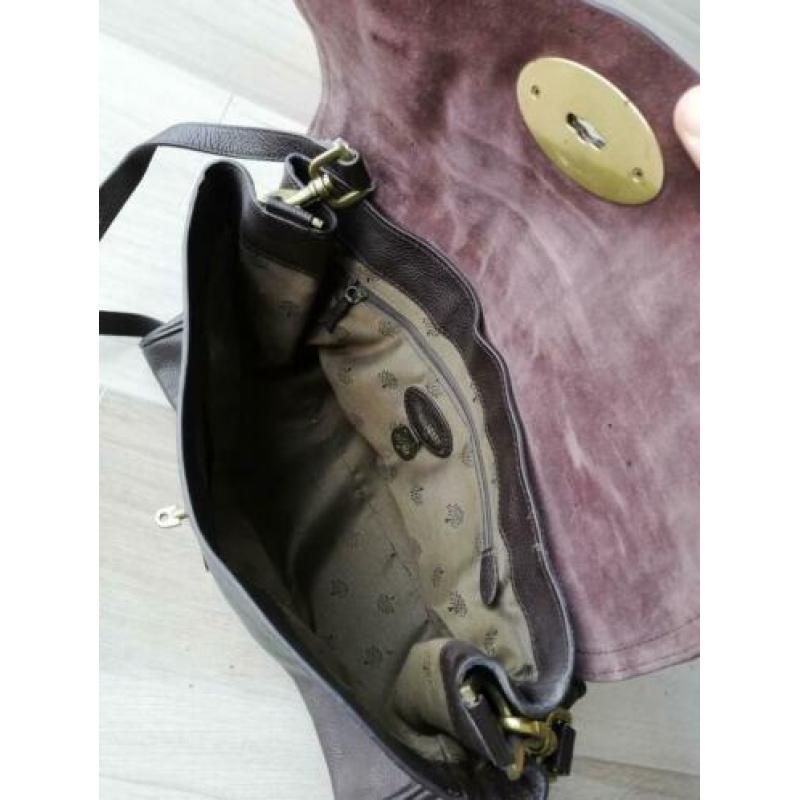 Nieuwe echte lederen Mulberry tas