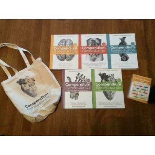 Complete geneeskunde COMPENDIUM 2.0 boeken set + extra's
