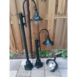 Brocante buitenlamp