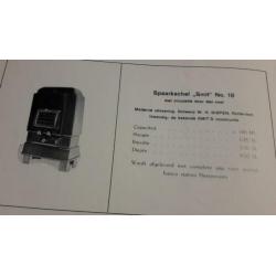Kachels 1942, w.h. gispen, heerenveen, catalogus.