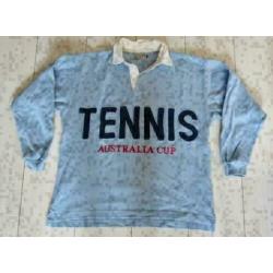River Woods blauwe sweater maat S tennis Australia cup