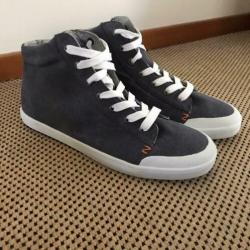 Hub sneakers gympen schoenen grijs blauw 41