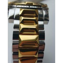 INVICTA RESERVE EXCURSION QUARTZ WATCH goud zilver band xxl