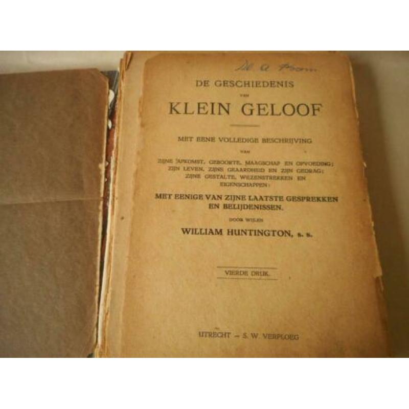 De geschiedenis van klein geloof - William Huntington s.s.