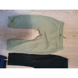 H&m/c&a jogging broeken 5stuks mt86