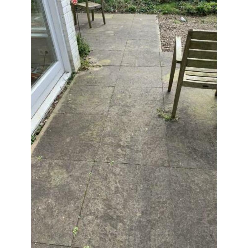 Betontegels terrastegels natuursteen look 60x60+andere) 25m2