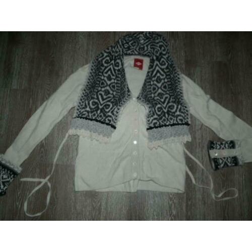 prachtig wollen folkore noorse rand vest Oilily maat L 42 44