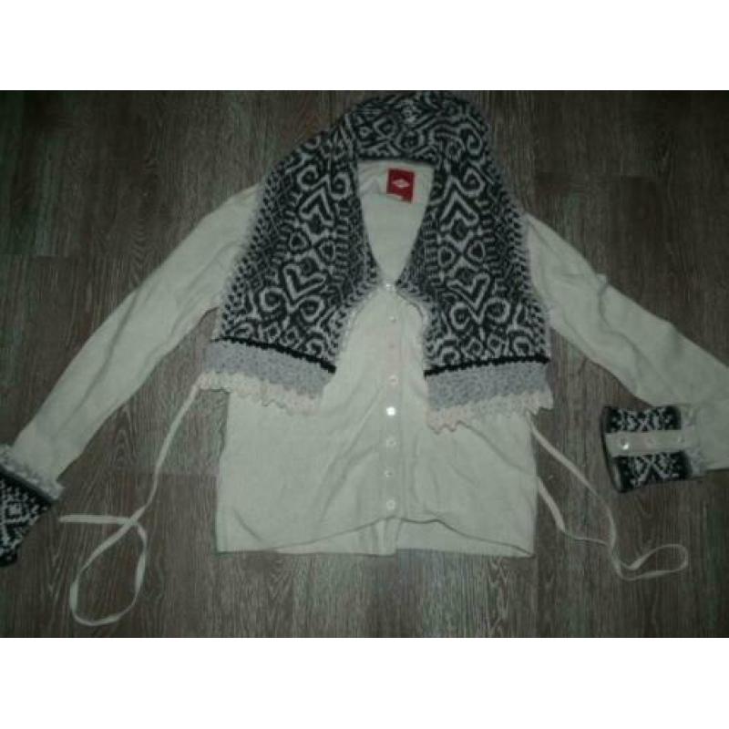 prachtig wollen folkore noorse rand vest Oilily maat L 42 44