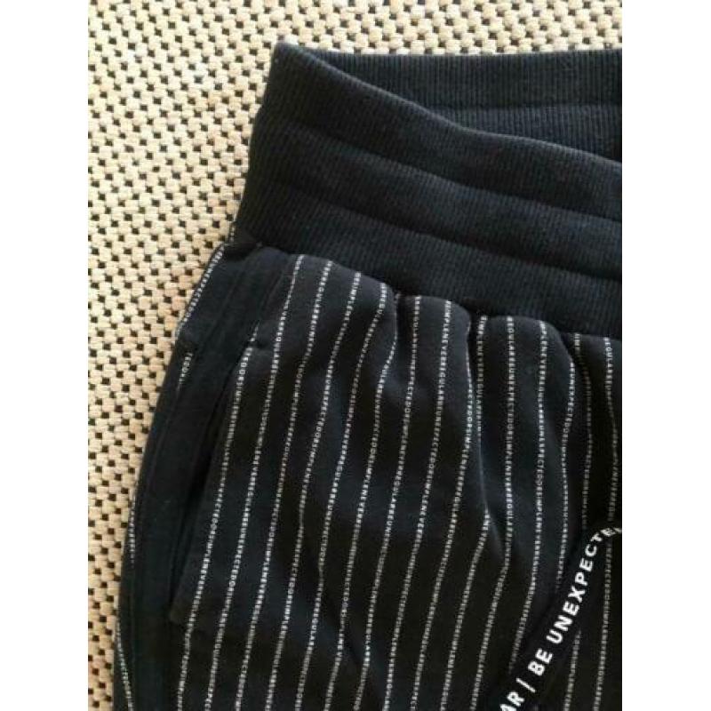 10 days 10days jogger banana pants maat 1 zwart gestreept