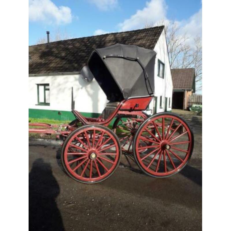 Originele paarden Spider. bijpassende lampen authentiek gery