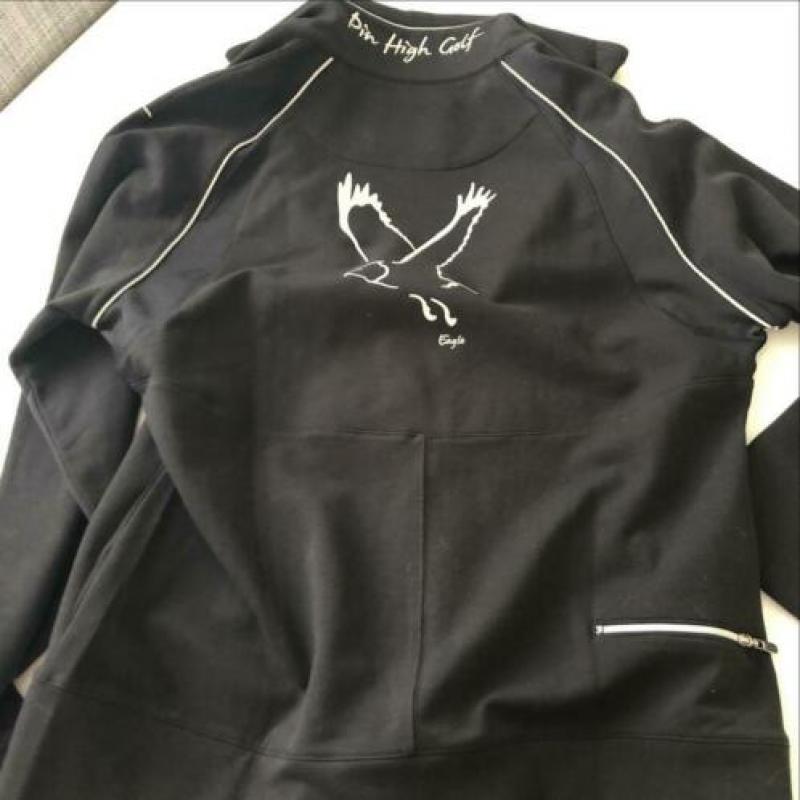Golf vestje. Zwart maat M, pin high. Niet gedragen,dames jas