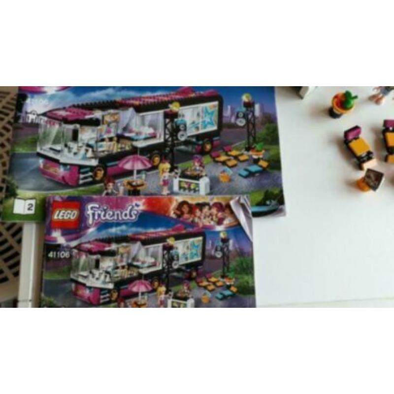 Lego Friends 41106 . Popster tourbus