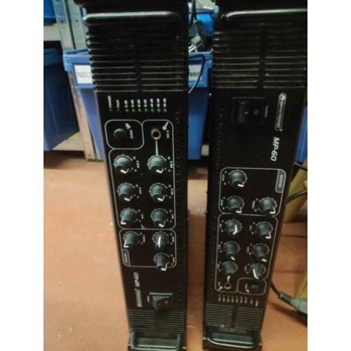 Omnitronic MP-60 PA-versterker (100V, 70V 4-16 Ohm)