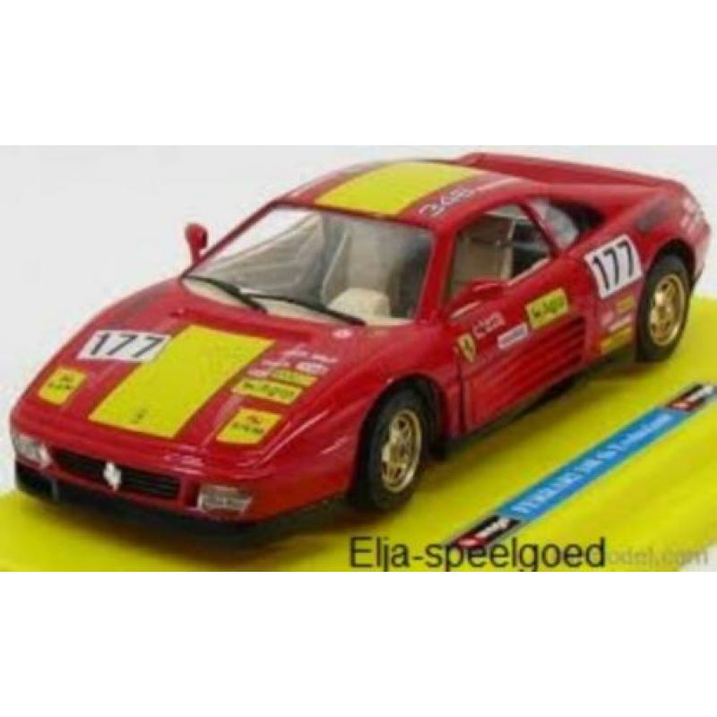 NIEUW 1:24 Burago FERRARI 348 TB Evoluzione nr 0129