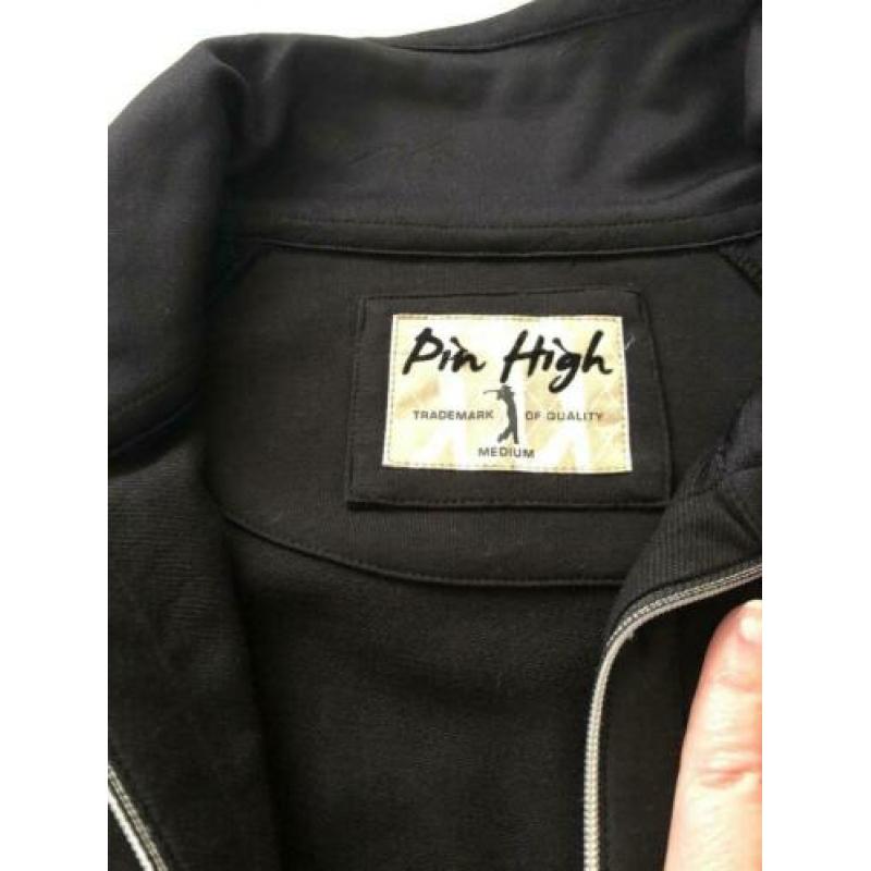 Golf vestje. Zwart maat M, pin high. Niet gedragen,dames jas