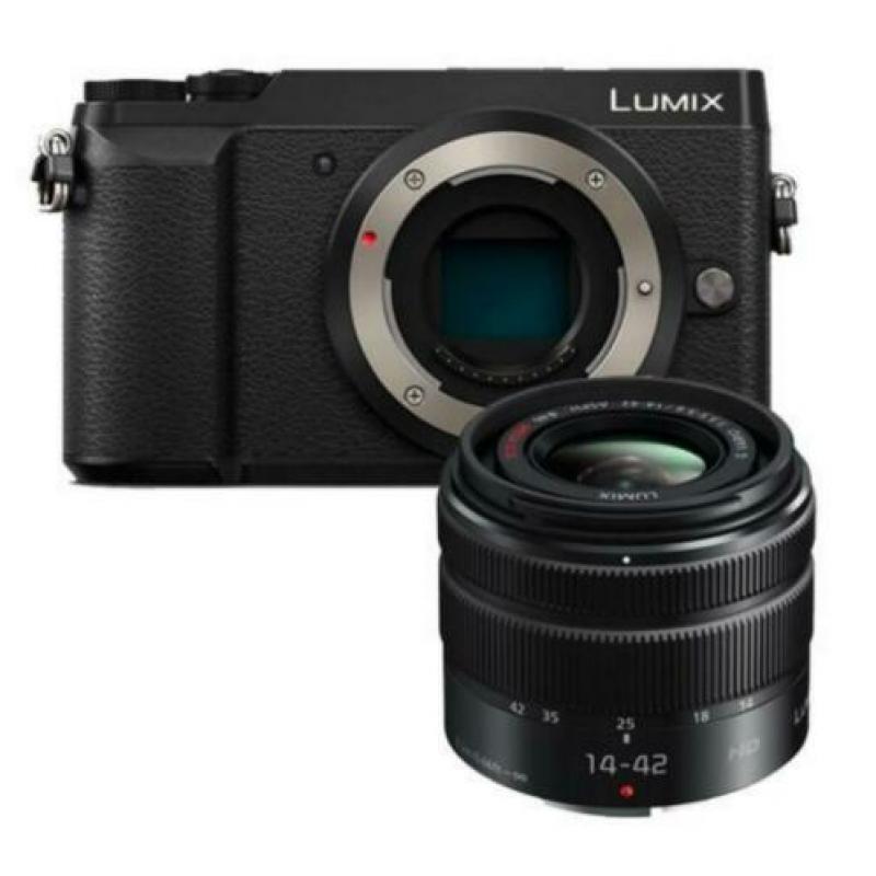Panasonic Lumix DMC-GX80 zwart + 14-42mm F/3.5-5.6 HD II