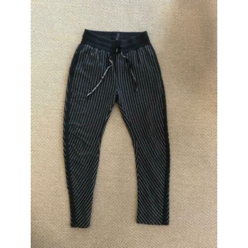 10 days 10days jogger banana pants maat 1 zwart gestreept