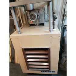 Mark gaskachel, gas heater, loods verwarming snel ophalen