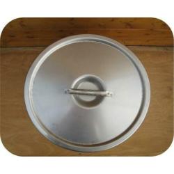 Brouwvat van 50 liter met deksel en ontluchting, inox, RVS
