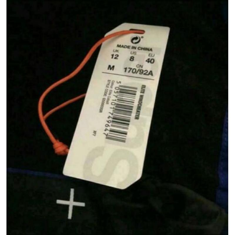 Superdry Elite waterproof fleecelined jas in mt S, M, RP€100