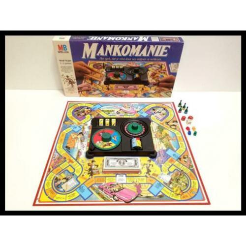 Mankomanie van MB Spellen (compleet)