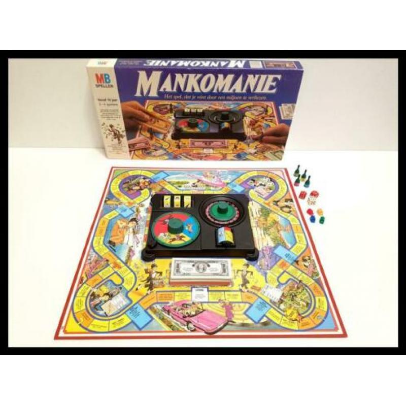 Mankomanie van MB Spellen (compleet)