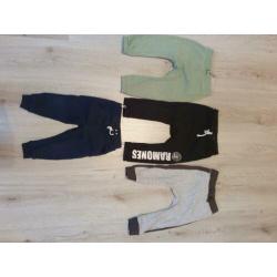 H&m/c&a jogging broeken 5stuks mt86