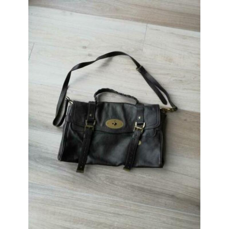 Nieuwe echte lederen Mulberry tas