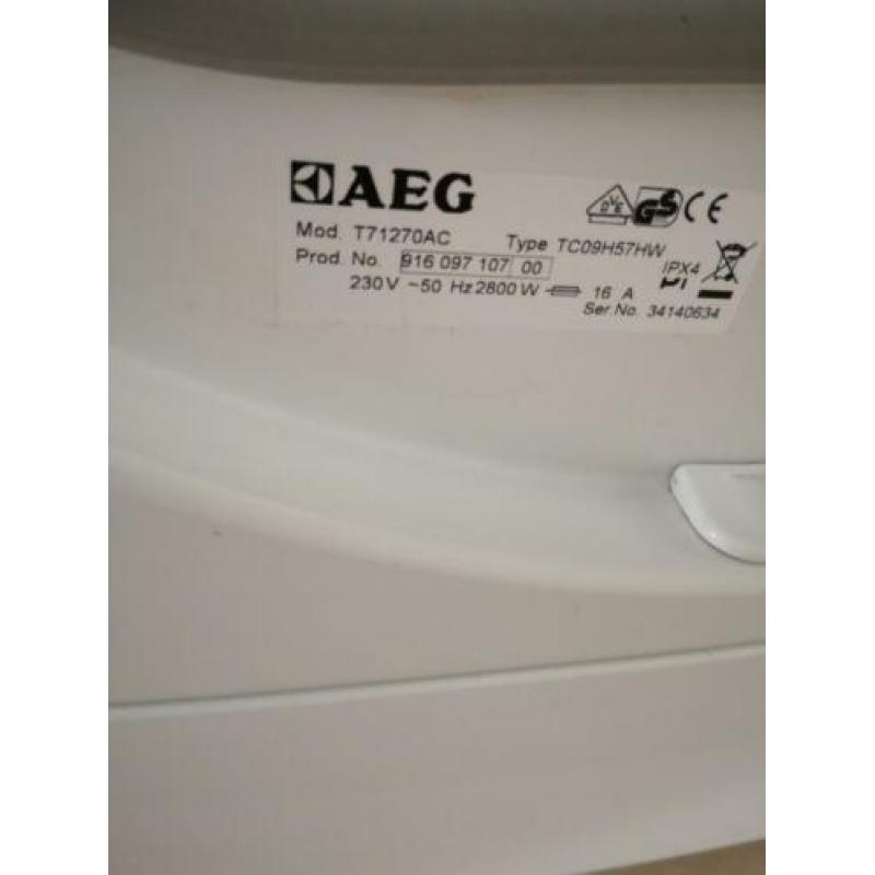 AEG wasdroger condensdroger met storing eho/eh0