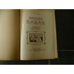 koning babar eerste druk