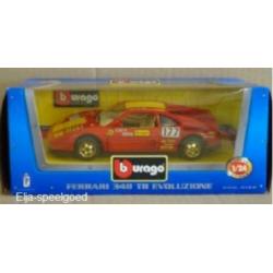 NIEUW 1:24 Burago FERRARI 348 TB Evoluzione nr 0129