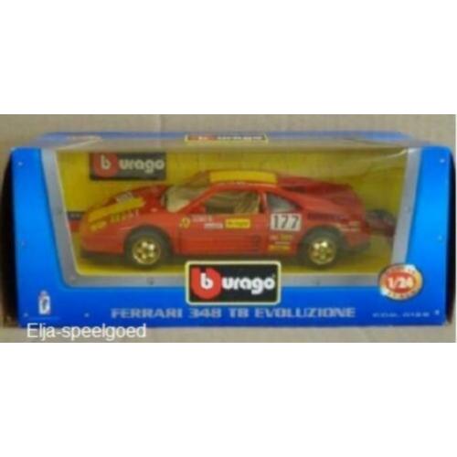 NIEUW 1:24 Burago FERRARI 348 TB Evoluzione nr 0129
