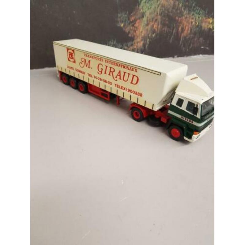Te koop Leyland 4x2 uitv. M.Giraud met tautliner 1/50 Smith