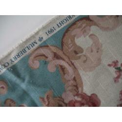STOF VOOR DESIGN: Mulberry Floral Rococo meubelstof ca. 1,8M
