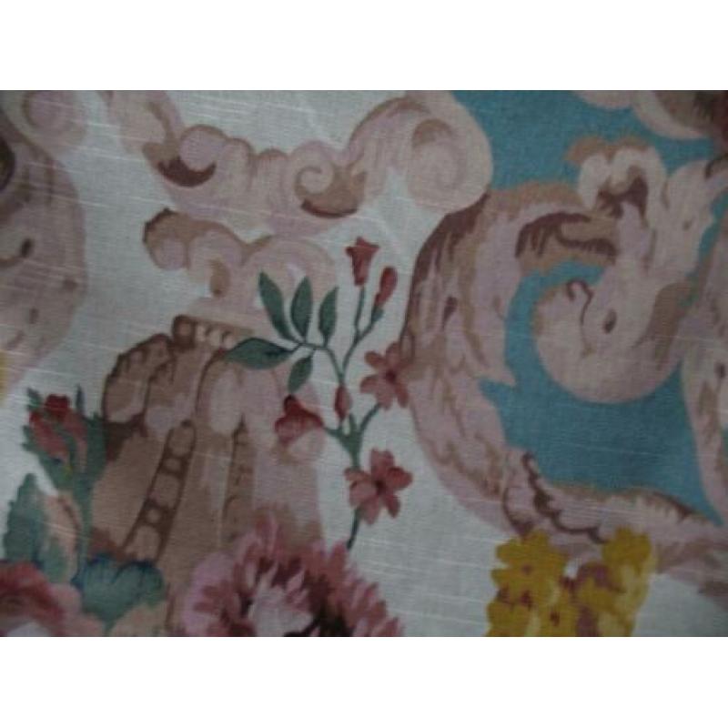 STOF VOOR DESIGN: Mulberry Floral Rococo meubelstof ca. 1,8M