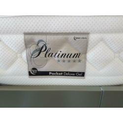 Te koop 2x matras 90x210 Platinum Pocket Deluxe Gel