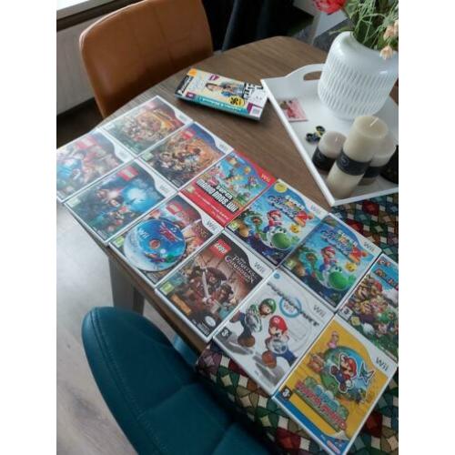 Wii console met Mario en zelda goud