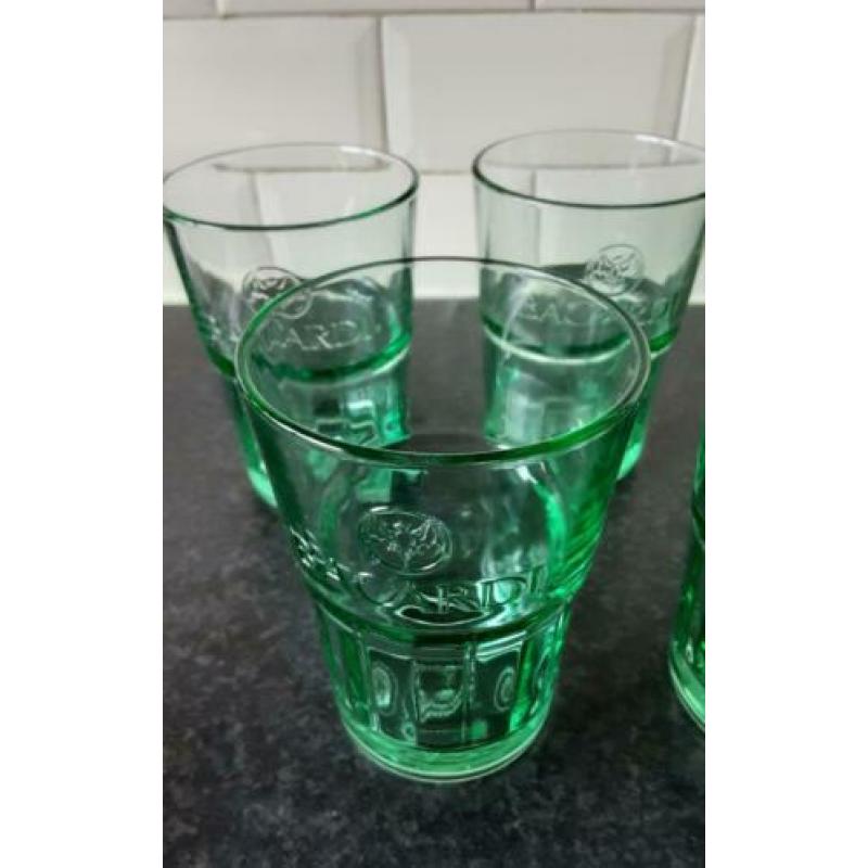BACARDI glazen 5 stuks