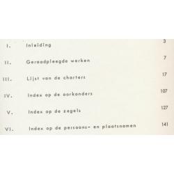 Rijksarchief in Limburg; Charters voor 1301