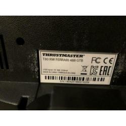 Thrust master T80 Ferrari stuur inclusief F1 spel