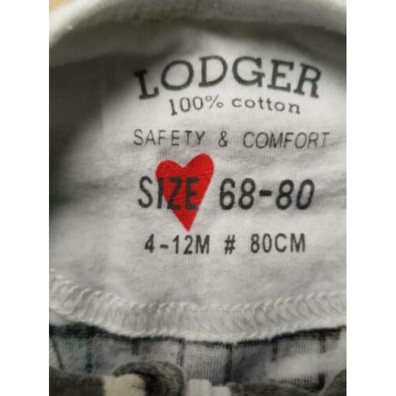 Lodger ultieme zomer slaapzak maat 68-80