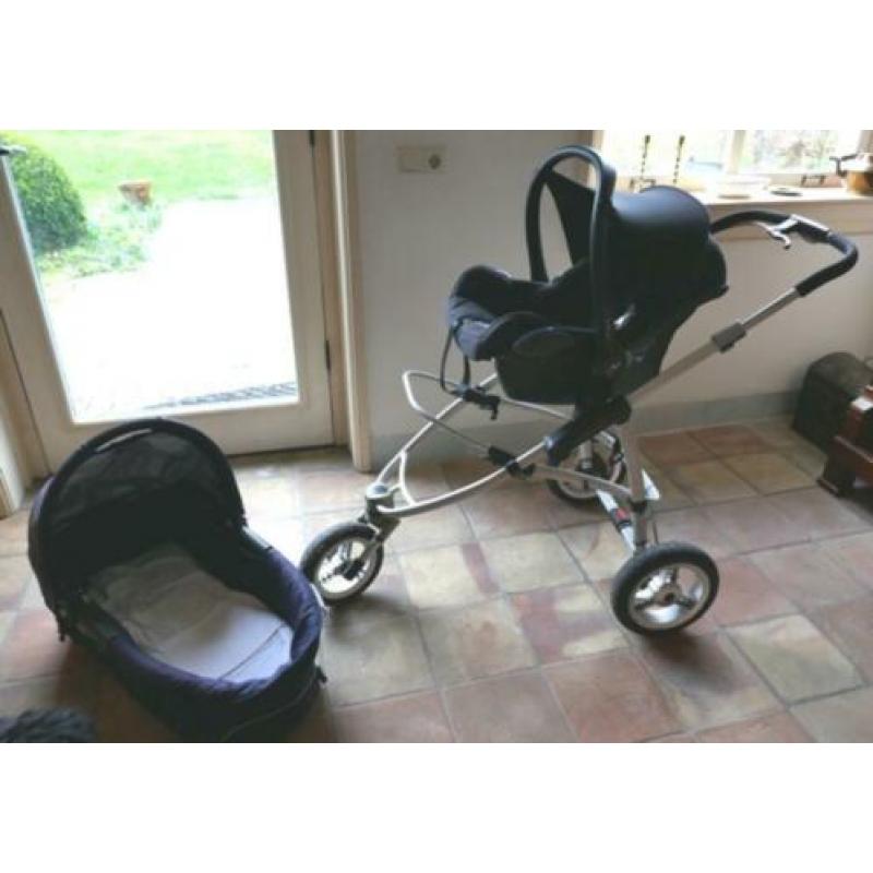 kinderwagen zeer uitgebreide set met maxi cosi